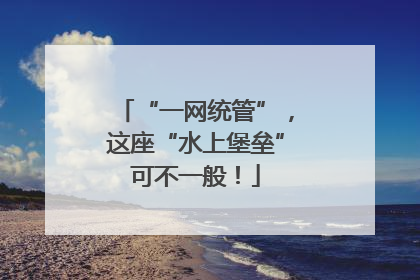 “一网统管”，这座“水上堡垒”可不一般！
