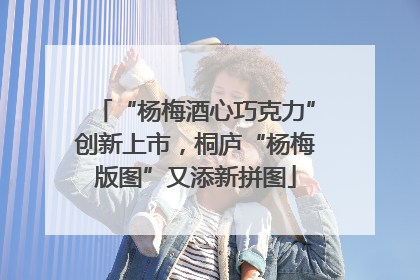 “杨梅酒心巧克力”创新上市，桐庐“杨梅版图”又添新拼图