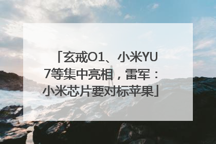 玄戒O1、小米YU7等集中亮相，雷军：小米芯片要对标苹果