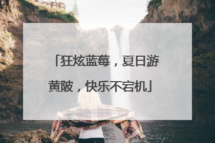 狂炫蓝莓，夏日游黄陂，快乐不宕机