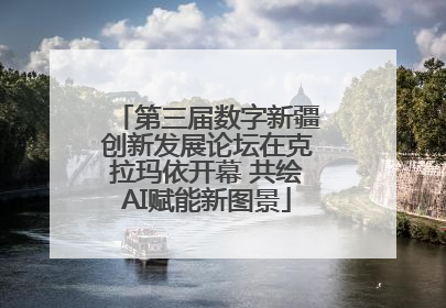 第三届数字新疆创新发展论坛在克拉玛依开幕 共绘AI赋能新图景