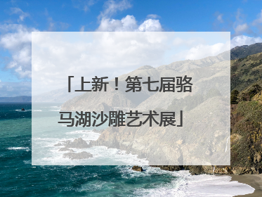 上新！第七届骆马湖沙雕艺术展