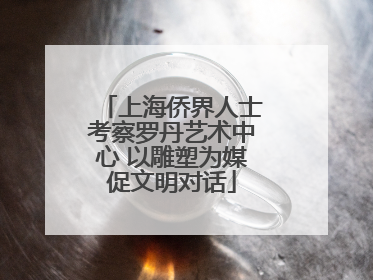 上海侨界人士考察罗丹艺术中心 以雕塑为媒促文明对话