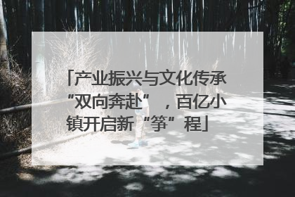 产业振兴与文化传承“双向奔赴”，百亿小镇开启新“筝”程