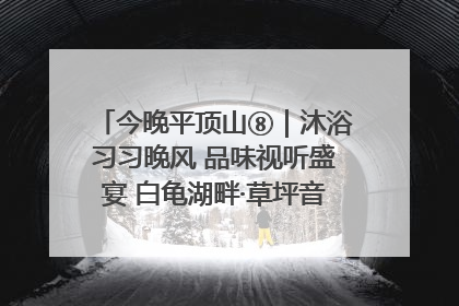 今晚平顶山⑧｜沐浴习习晚风 品味视听盛宴 白龟湖畔·草坪音乐会激情上演
