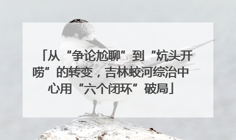 从“争论尬聊”到“炕头开唠”的转变，吉林蛟河综治中心用“六个闭环”破局