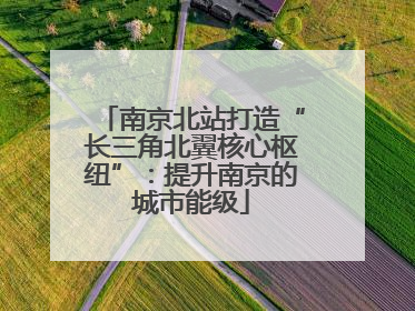 南京北站打造“长三角北翼核心枢纽”：提升南京的城市能级