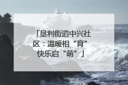 垦利街道中兴社区：温暖相“育” 快乐启“萌”