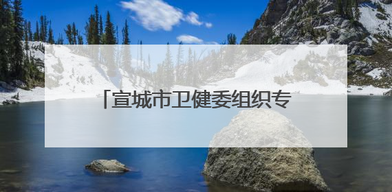 宣城市卫健委组织专业团队护航中高考