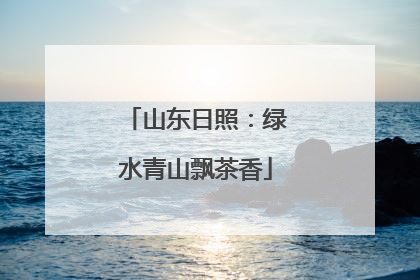 山东日照：绿水青山飘茶香