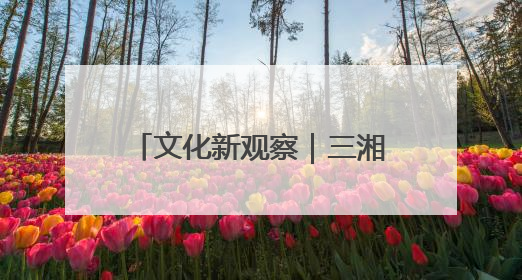 文化新观察｜三湘四水间，文化遗产何以焕发新活力？