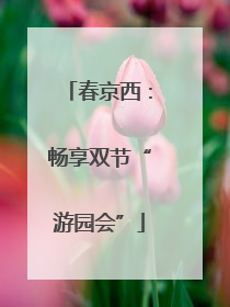 春京西：畅享双节“游园会”