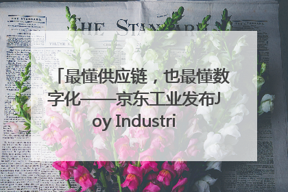 最懂供应链，也最懂数字化——京东工业发布Joy Industrial 重塑工业未来