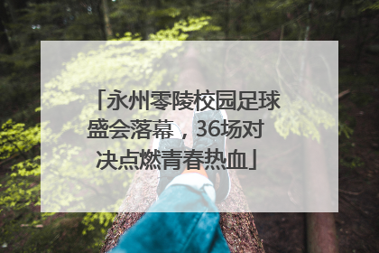 永州零陵校园足球盛会落幕，36场对决点燃青春热血