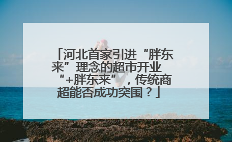 河北首家引进“胖东来”理念的超市开业 “+胖东来”，传统商超能否成功突围？