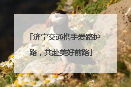 济宁交通携手爱路护路，共赴美好前路