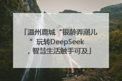 温州鹿城“银龄弄潮儿”玩转DeepSeek，智慧生活触手可及