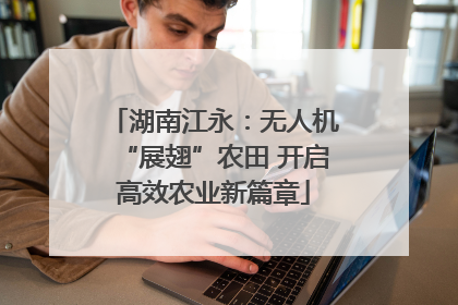 湖南江永：无人机“展翅”农田 开启高效农业新篇章