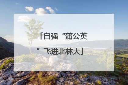 自强“蒲公英”飞进北林大