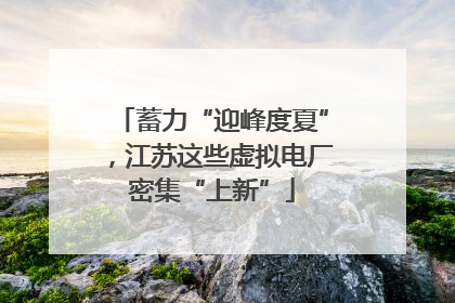 蓄力“迎峰度夏”，江苏这些虚拟电厂密集“上新”
