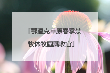 鄂温克草原春季禁牧休牧圆满收官