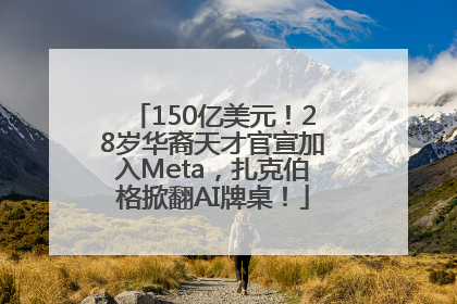 150亿美元！28岁华裔天才官宣加入Meta，扎克伯格掀翻AI牌桌！