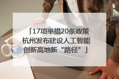 17项举措20条政策 杭州发布建设人工智能创新高地新“路径”